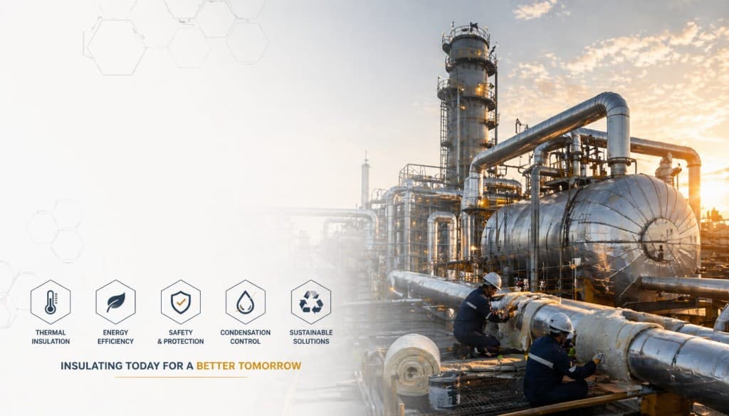 Industrial insulation site